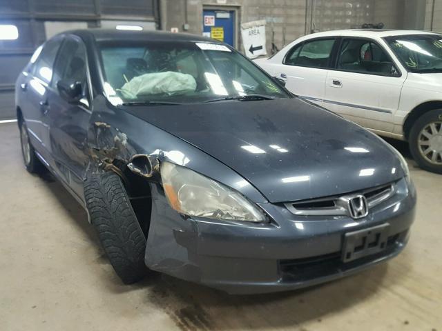 1HGCM66813A096030 - 2003 HONDA ACCORD EX GRAY photo 1