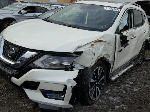 5N1AT2MV5HC802479 - 2017 NISSAN ROGUE SV WHITE photo 10