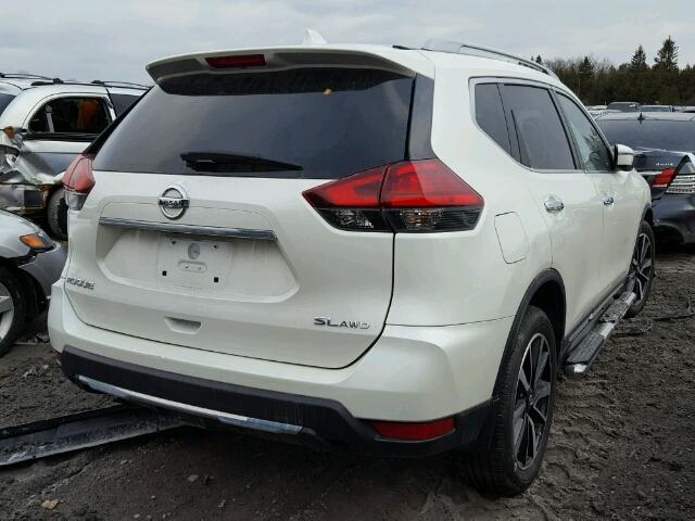 5N1AT2MV5HC802479 - 2017 NISSAN ROGUE SV WHITE photo 4