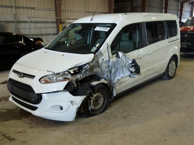 NM0GS9F70E1152778 - 2014 FORD TRANSIT CO WHITE photo 2