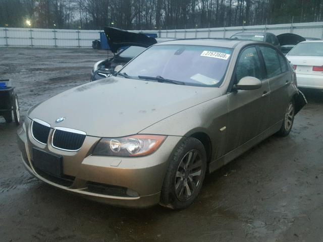 WBAVB17536NH93300 - 2006 BMW 325 I AUTO GOLD photo 2