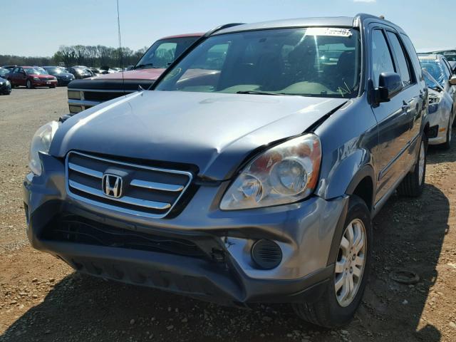 JHLRD78955C037545 - 2005 HONDA CR-V SE GRAY photo 2