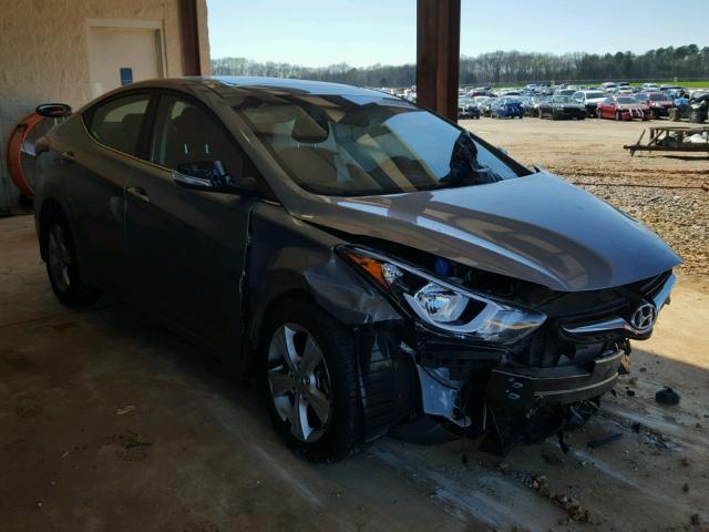 KMHDH4AE6GU502151 - 2016 HYUNDAI ELANTRA SE SILVER photo 1