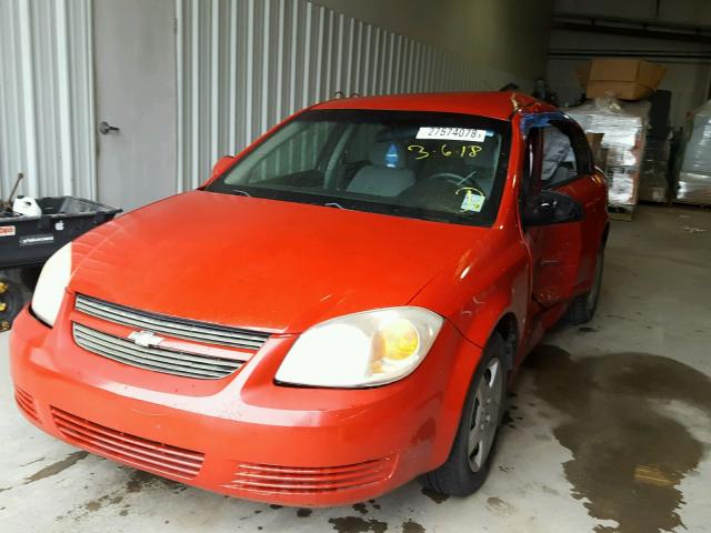 1G1AL58F987220248 - 2008 CHEVROLET COBALT LT RED photo 2