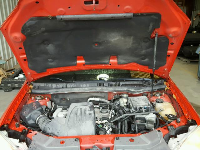 1G1AL58F987220248 - 2008 CHEVROLET COBALT LT RED photo 7