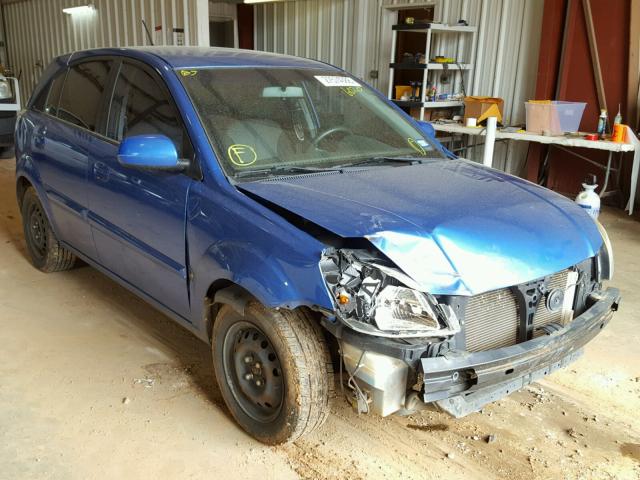 KNADH5A37A6646020 - 2010 KIA RIO LX Կապույտ լուսանկար 1