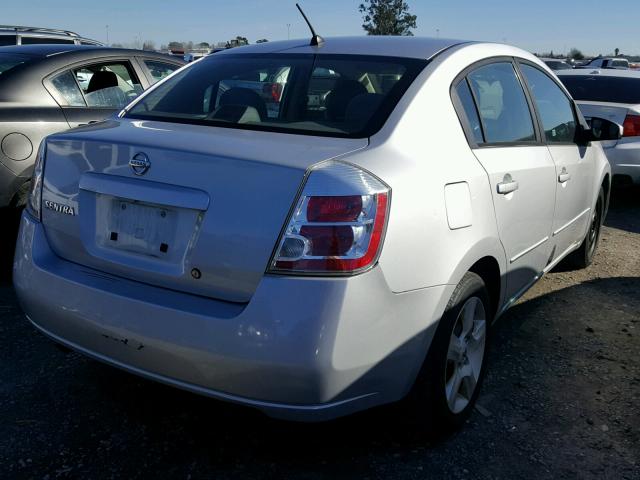 3N1AB61E28L685566 - 2008 NISSAN SENTRA 2.0 SILVER photo 4