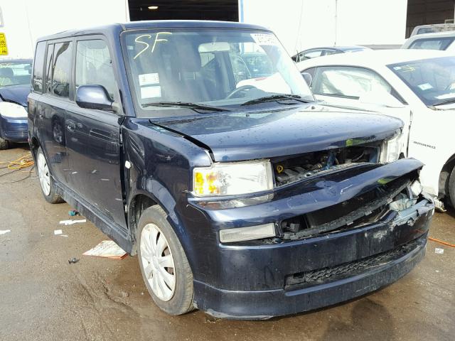 JTLKT324350190695 - 2005 TOYOTA SCION XB BLUE photo 1