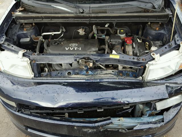 JTLKT324350190695 - 2005 TOYOTA SCION XB BLUE photo 7