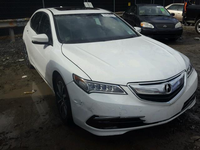 19UUB2F59FA024201 - 2015 ACURA TLX TECH WHITE photo 1