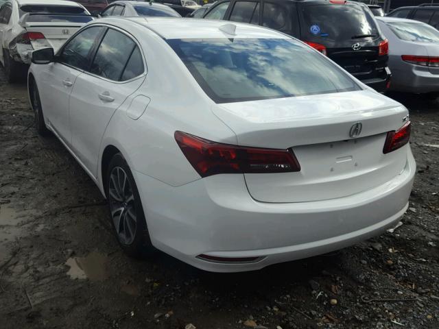 19UUB2F59FA024201 - 2015 ACURA TLX TECH WHITE photo 3