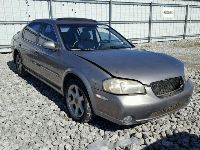 JN1CA31A1YT017437 - 2000 NISSAN MAXIMA GLE BROWN photo 1