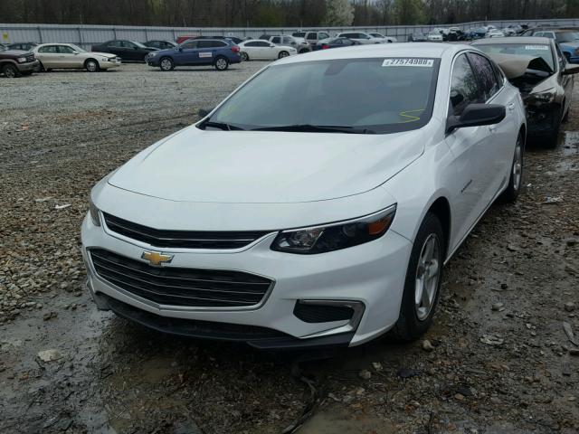 1G1ZB5ST4GF201132 - 2016 CHEVROLET MALIBU LS 银色 照片 2