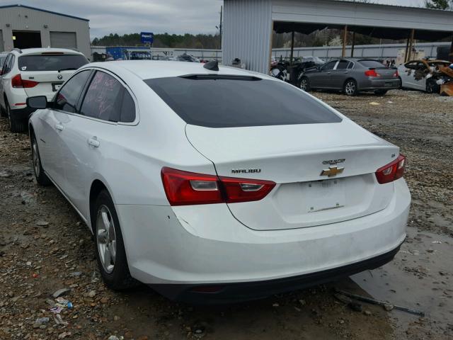 1G1ZB5ST4GF201132 - 2016 CHEVROLET MALIBU LS 银色 照片 3