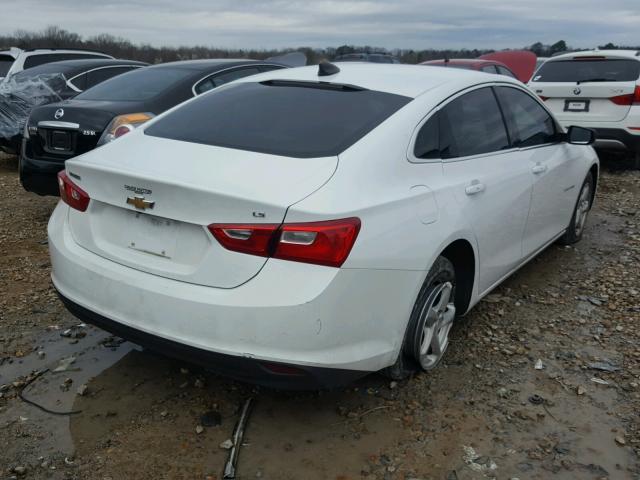 1G1ZB5ST4GF201132 - 2016 CHEVROLET MALIBU LS 银色 照片 4