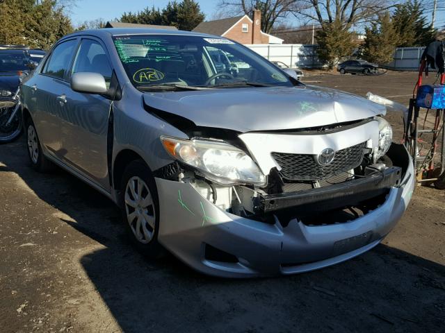 1NXBU4EEXAZ355966 - 2010 TOYOTA COROLLA BA SILVER photo 1