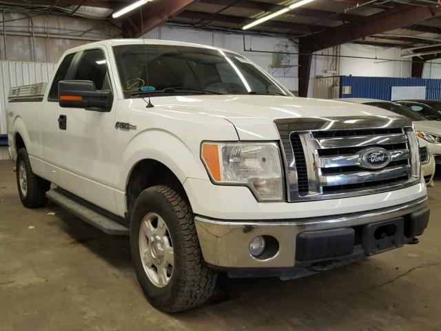 1FTFX1EVXAFC72246 - 2010 FORD F150 SUPER WHITE photo 1