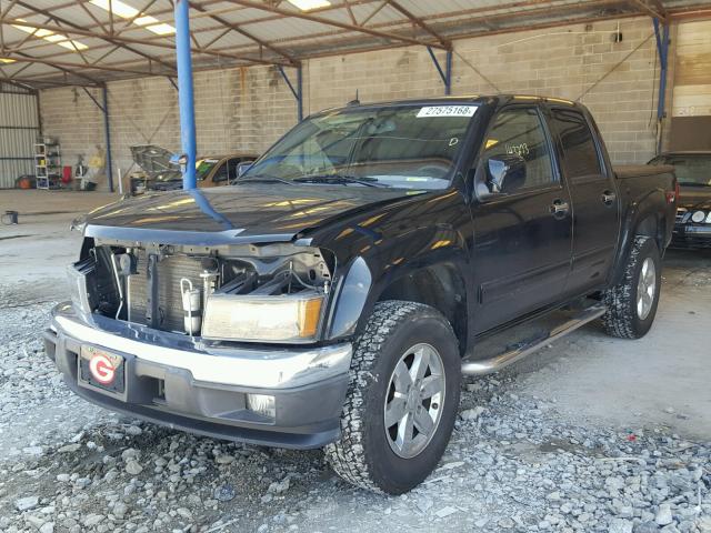 1GCHTDFE0B8123502 - 2011 CHEVROLET COLORADO L BLACK photo 2