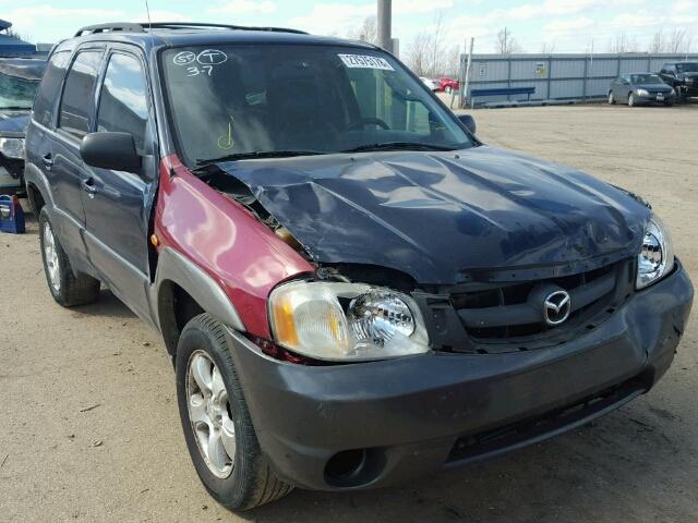 4F2CZ06183KM43895 - 2003 MAZDA TRIBUTE ES BLUE photo 1