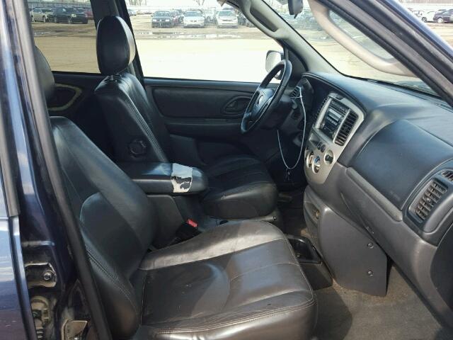 4F2CZ06183KM43895 - 2003 MAZDA TRIBUTE ES BLUE photo 5