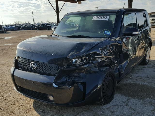 JTLKE50EX81013741 - 2008 TOYOTA SCION XB 黑色 照片 2