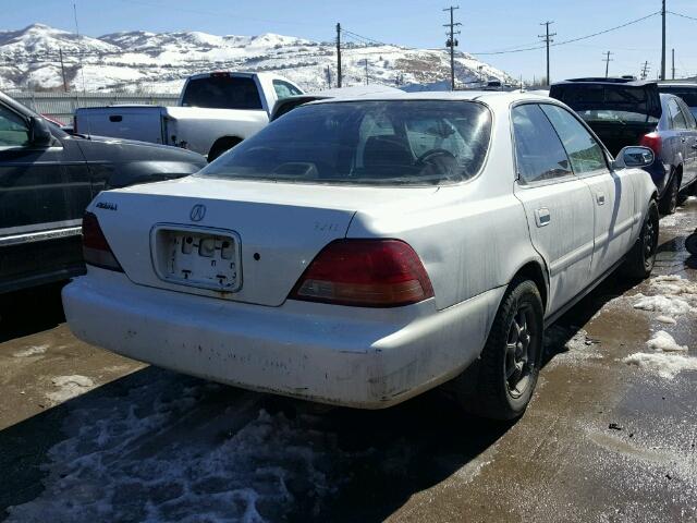 JH4UA3649WC009649 - 1998 ACURA 3.2TL WHITE photo 4