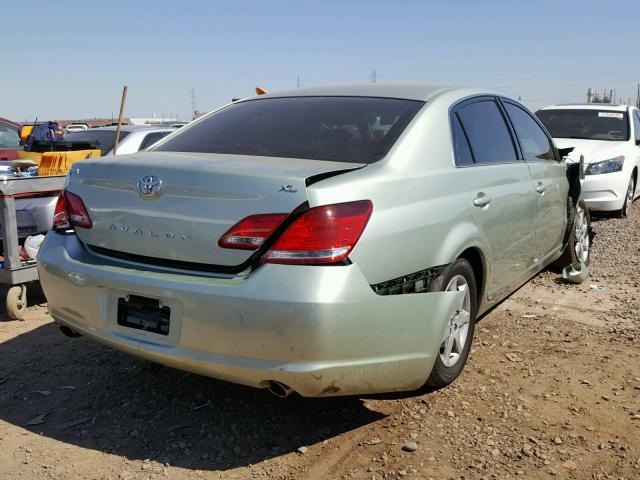 4T1BK36B07U219617 - 2007 TOYOTA AVALON XL GREEN photo 4