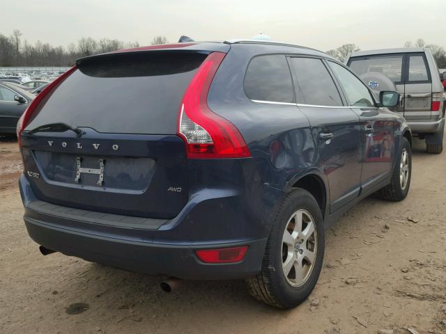 YV4940DZXC2276292 - 2012 VOLVO XC60 3.2 BLUE photo 4