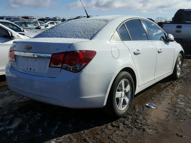 1G1PC5SB4E7326439 - 2014 CHEVROLET CRUZE LT WHITE photo 4