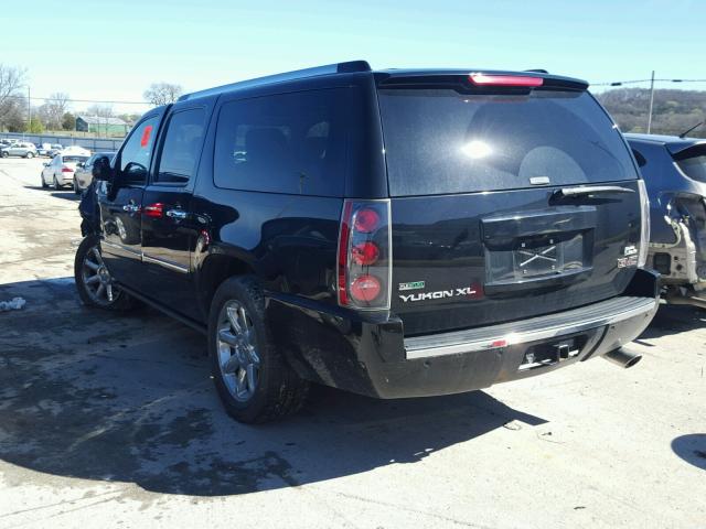 1GKS2MEF1BR264791 - 2011 GMC YUKON XL D BLACK photo 3