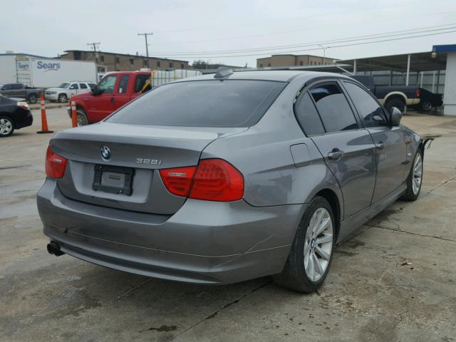 WBAPH7G55BNM56063 - 2011 BMW 328 I GRAY photo 4