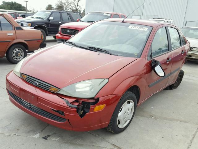 1FAFP33Z13W343733 - 2003 FORD FOCUS LX RED photo 2