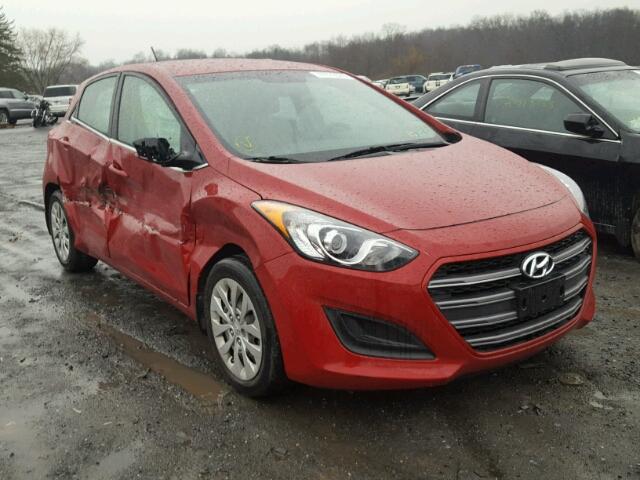 KMHD35LH5GU291469 - 2016 HYUNDAI ELANTRA GT RED photo 1