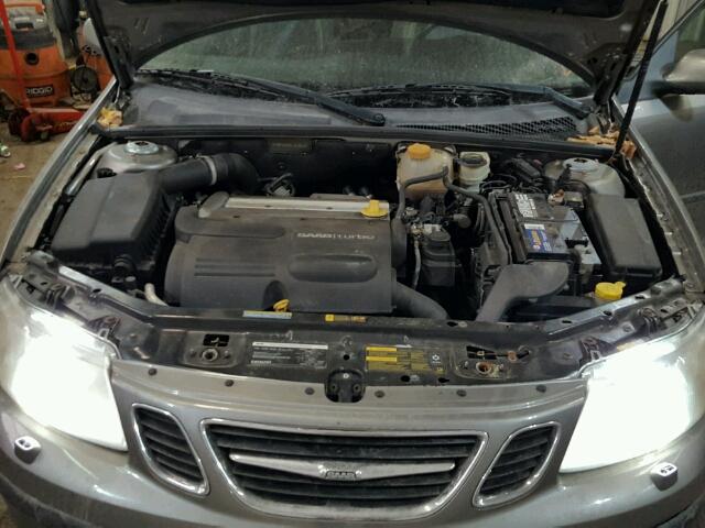 YS3FH49Y841013042 - 2004 SAAB 9-3 AERO SILVER photo 7