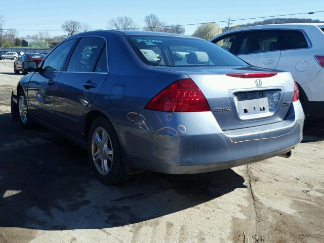 1HGCM56337A077662 - 2007 HONDA ACCORD SE GRAY photo 3