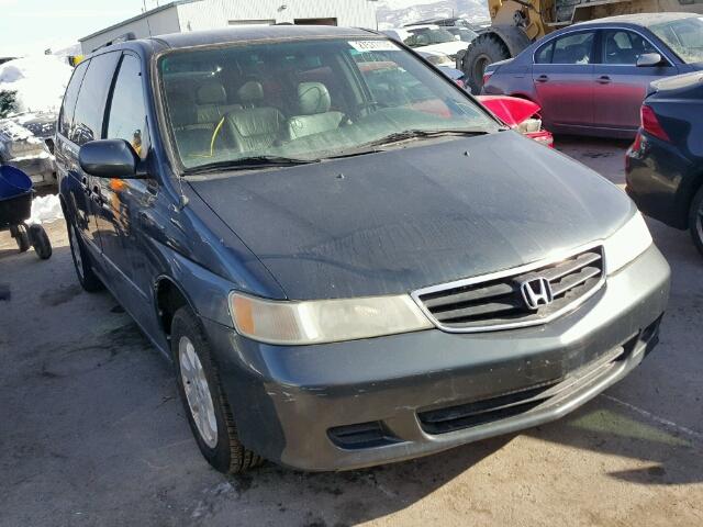 5FNRL18963B124190 - 2003 HONDA ODYSSEY EX BLUE photo 1