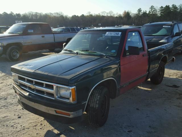 1GCCS14Z3P8179085 - 1993 CHEVROLET S TRUCK S1 GREEN photo 2