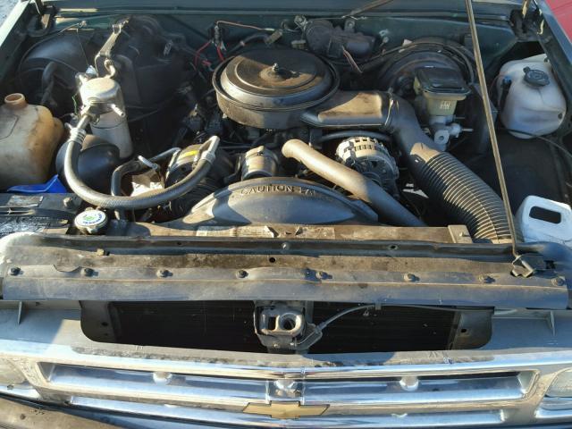 1GCCS14Z3P8179085 - 1993 CHEVROLET S TRUCK S1 GREEN photo 7