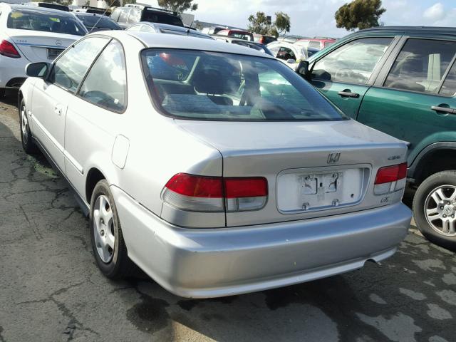 1HGEJ8142YL064703 - 2000 HONDA CIVIC EX 银色 照片 3