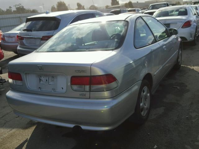 1HGEJ8142YL064703 - 2000 HONDA CIVIC EX SILVER photo 4