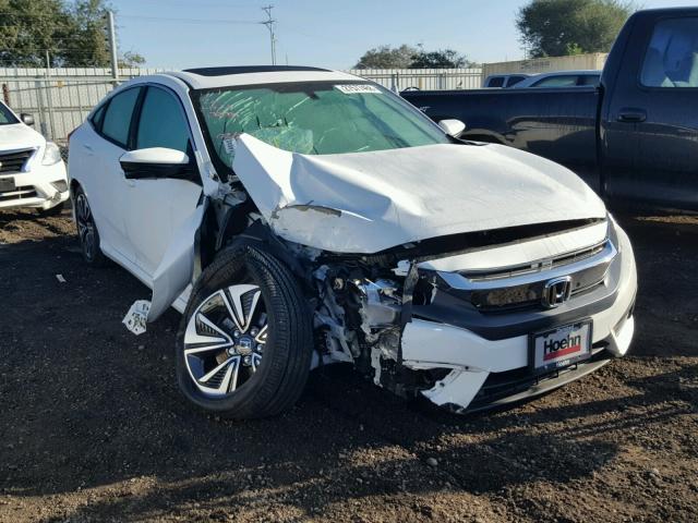 2HGFC1F34HH656798 - 2017 HONDA CIVIC EX თეთრი ფოტო 1