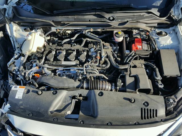 2HGFC1F34HH656798 - 2017 HONDA CIVIC EX თეთრი ფოტო 7