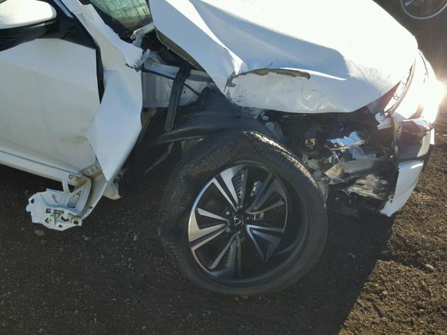 2HGFC1F34HH656798 - 2017 HONDA CIVIC EX თეთრი ფოტო 9