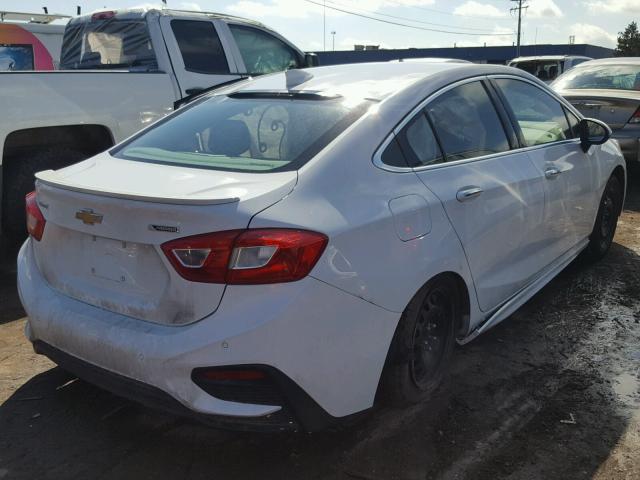 1G1BF5SM6H7225054 - 2017 CHEVROLET CRUZE PREM WHITE photo 4