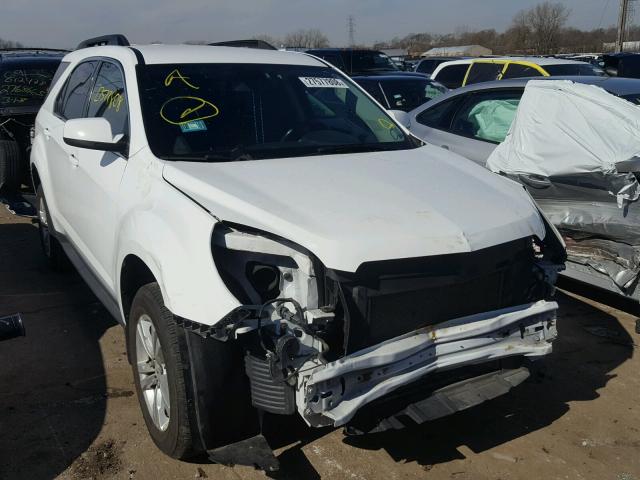 2CNALDEW7A6322168 - 2010 CHEVROLET EQUINOX LT WHITE photo 1