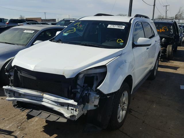 2CNALDEW7A6322168 - 2010 CHEVROLET EQUINOX LT WHITE photo 2