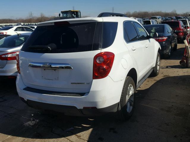 2CNALDEW7A6322168 - 2010 CHEVROLET EQUINOX LT WHITE photo 4