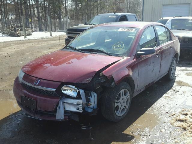 1G8AJ52FX4Z207362 - 2004 SATURN ION LEVEL 红色 照片 2