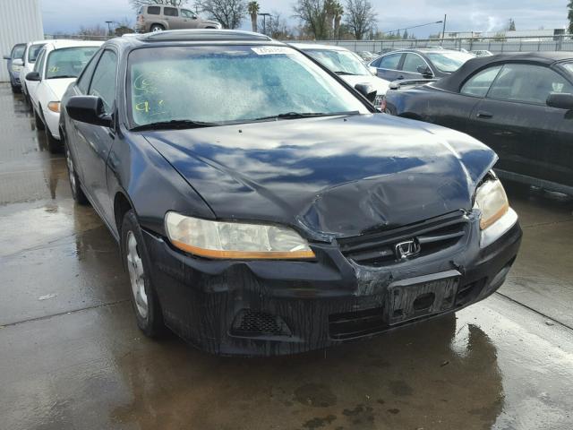 1HGCG32781A005707 - 2001 HONDA ACCORD EX BLACK photo 1