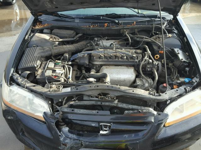 1HGCG32781A005707 - 2001 HONDA ACCORD EX BLACK photo 7